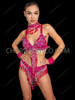 Professional Samba Carnival Hot Pink Crystal Bra & thong Set