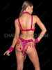 Professional Samba Carnival Hot Pink Crystal Bra & thong Set