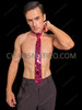 Fuchsia Rave Mirror Disco Ball Necktie