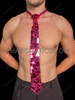 Fuchsia Rave Mirror Disco Ball Necktie