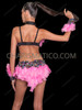 Pink Feather Samba Carnival Showstopper Bra Skirt Set