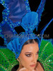 Blue Mystical Mermaid Headdress & Winged Backpack