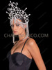 Celestial Pearl Showgirl Fantasy Headdress