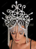 Celestial Pearl Showgirl Fantasy Headdress