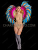 Brazilian Carnival Fantasy Feather Backpack CLEARANCE