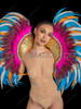 Brazilian Carnival Fantasy Feather Backpack CLEARANCE