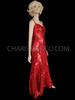 Red Sequin Diva Drag Queen Gown