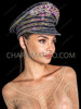 Rave Holographic Crystal Police Hat