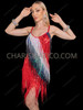 Firework Glam Beaded Fringe Independence Dance Dress