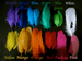 Yellow Samba Carnival Feather Triple Wing Bustle Belt 
