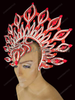 Red Cabaret Headdress Clearance - You get 2 headdresses