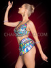 Holographic Silver Rave Armor Bra and Hip Cage Costume Set