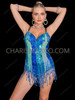 Ibiza Electric Blue Shapewear Festival Bodysuit