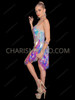 Supernova Iridescent Mermaid Paillette Sequin Dance Dress