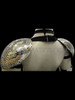 Fun And Funky Futuristic Gaga Gladiator Mirror Shoulder Blade Armor Set