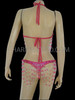 Fuchsia Showgirl Bra And G-String