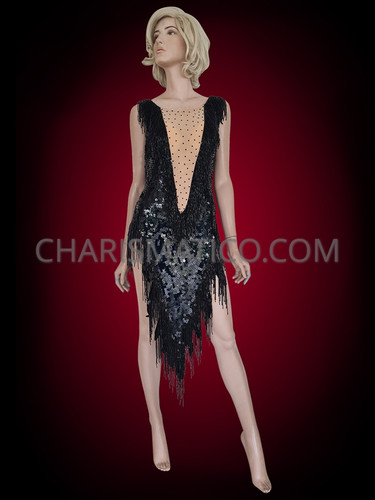 crushed velvet lace up dress Barbra Glitter Velvet Lace-Up Formal Dress