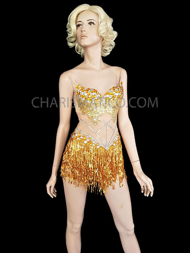 Amazing Gold and Silver Glimmering Shimmering Sexy Dress Amazing Gold and Silver Glimmering Shimmering Sexy Dress
