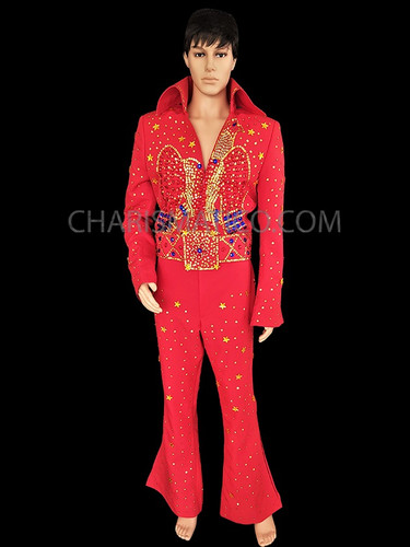 gold beaded jumpsuit