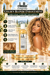 Longevity Golden Blonde Enhancement Organic Color Shampoo