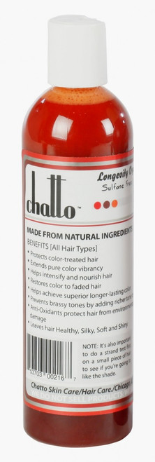 Longevity Strawberry Red Enhancement Organic Color Shampoo