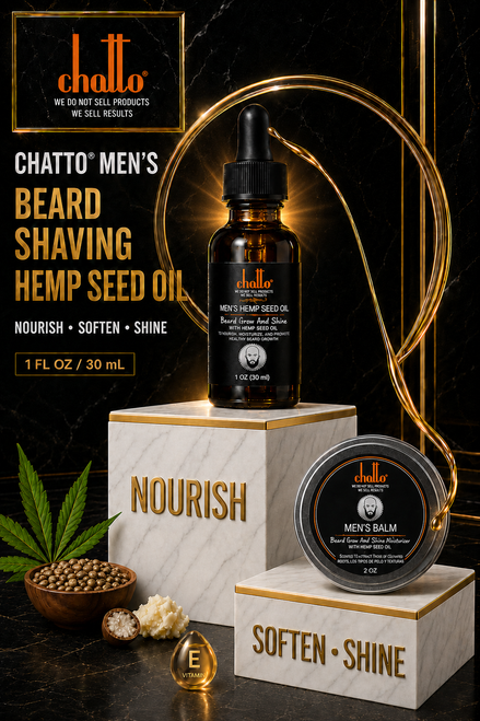 Chatto® Men's Beard Shaving Hemp Seed Oil
