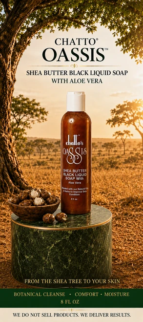 Shea Butter Black Liquid Soap with Aloe Vera