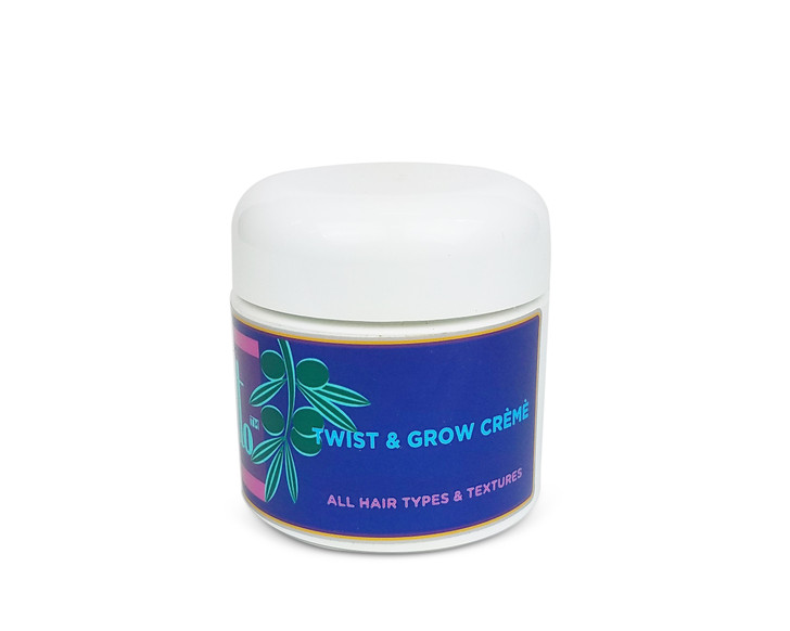 Organic aloe shea infused styling creme which intensifies your curl or wave for a perfect Twist,Blow Dry or Set. smooth generously on damp hair this perfect holding creme smoothes and nourishes your hair, helps seal in moisture balance and lock in frizzes all day, even in high humidity or extreme cold.Create a perfect shine and movement.