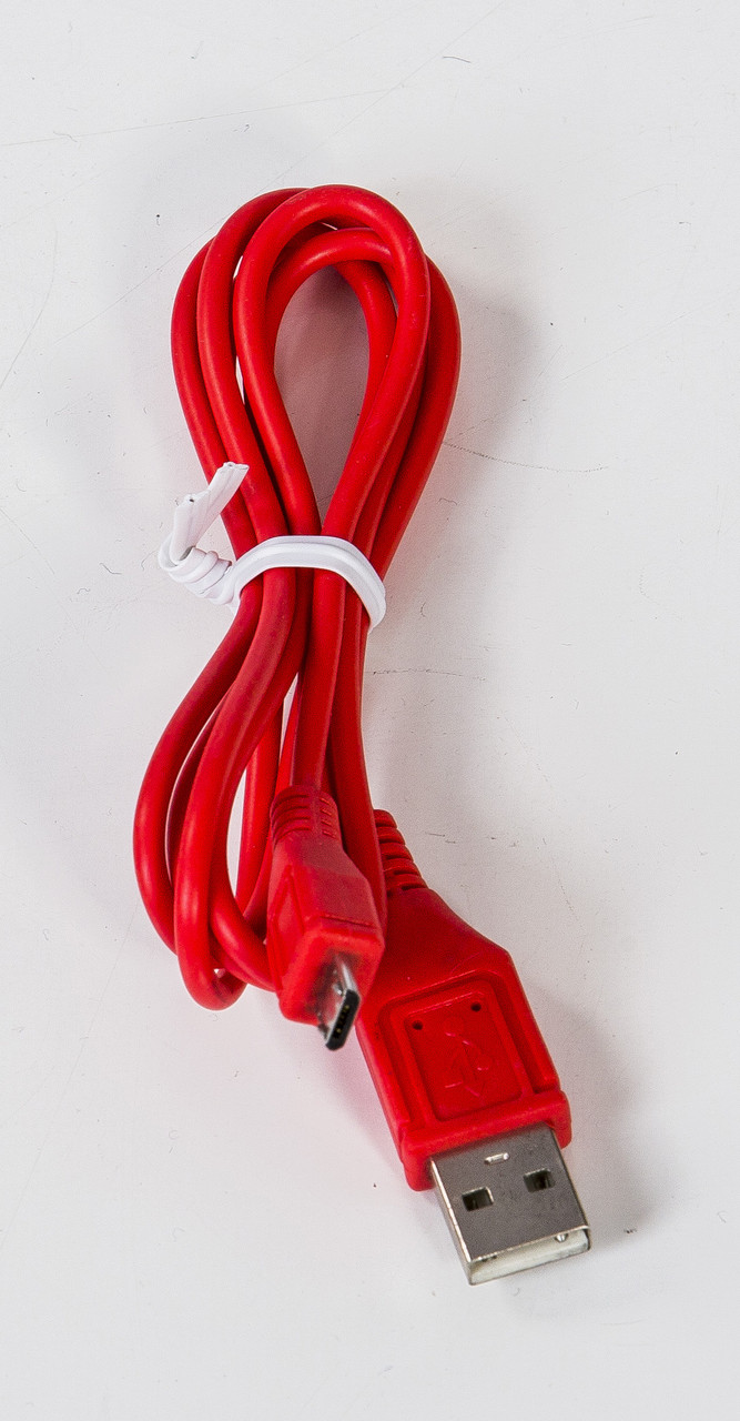 Micro Round USB Cable Red WORLD CELLULAR