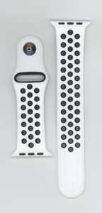 Apple Watch 42/44/45mm Sport Silicon Band White