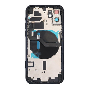 iPhone 12 Back Housing w/ Small Parts Black