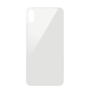 iPhone XS Max Back Glass without Camera Lens White