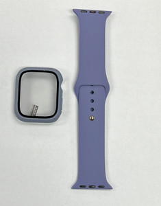 Apple Watch 41mm Case With Silicone Band Purple