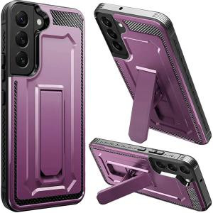 Samsung S23 Plus 5G Elegant Hybrid Kickstand Case Dark Purple
