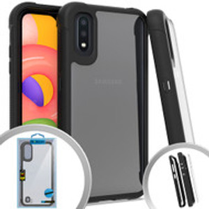 Samsung S10e/Lite Clear Rugged Case Black