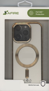 iPhone 15 Plus Electro Mag Case Gold
