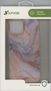 iPhone 15 Pro IMD Design Case Pink Milky Way