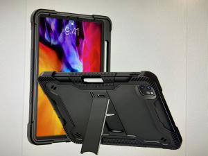 iPad Pro 12.9 inch Tough Strong Kickstand Hybrid Case Black