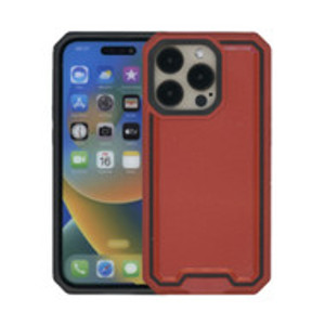 iPhone 15 Plus Tough Strong Hybrid Case Red