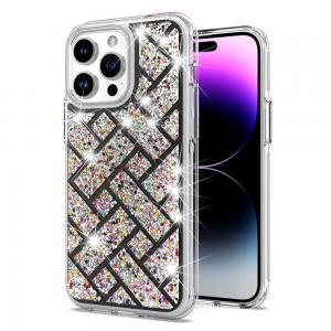 iP15 Pro Max Bling Hybrid Case A