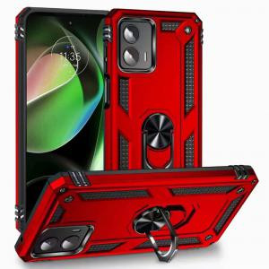 MOTO G 5G 2023 Ring Magnetic Kickstand Case Red