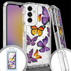 Samsung A25 5G Butterfly Case Purple