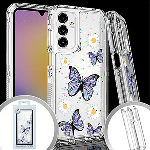 Samsung A25 5G Butterfly Case Blue