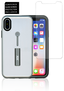 Iphone X/10/XS MM Slim Kickstand Silver