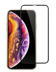 iPhone 11/XR MM Safire Full Covered Tempered Glass Black