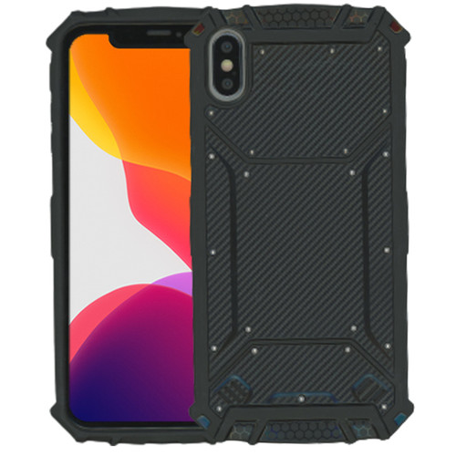 Iphone XS Max MM Magnetic Rugged Case Carbon Fiber