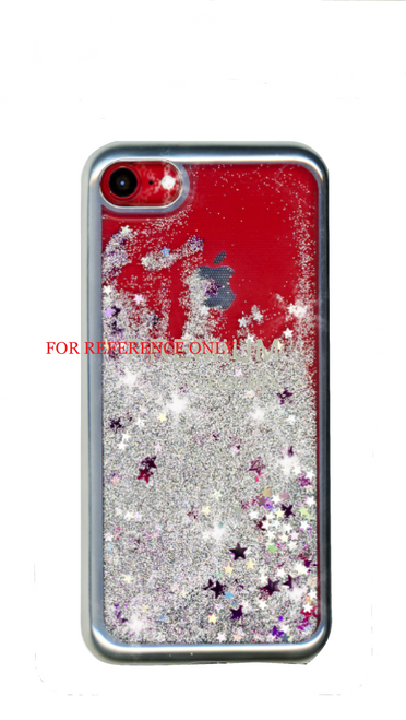 Samsung A11 MM Electroplated Water Glitter Case Silver