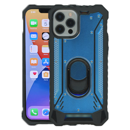 IP 12/12 Pro (6.1) MM Magnetic Rugged Case Navy Blue
