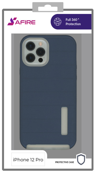 Iphone 12/12 Pro (6.1) MM Deluxe Brushed Case Navy 