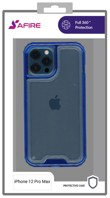 Iphone 12 Pro Max MM Rugged Hybrid Case Blue